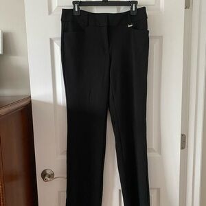 Nine West Black Straight Leg Pants